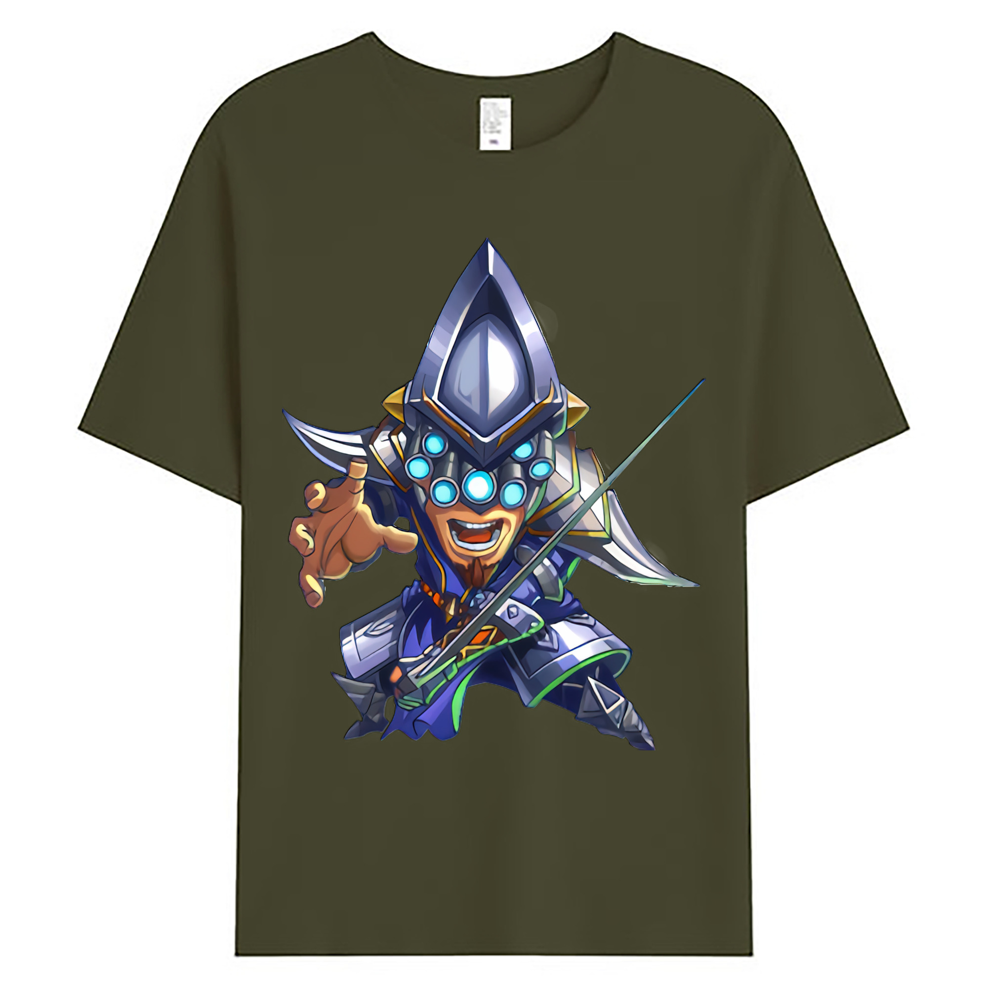 （画像用） リーグ・オブ・レジェンド League of Legends LOL 綿100％ メンズ半袖Tシャツ｜肌触りやわらか＆通気性